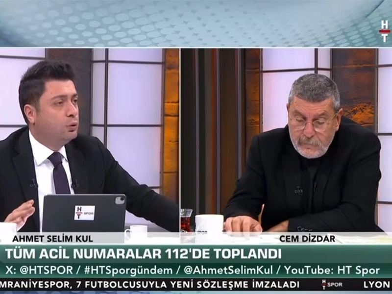 112 HT Spor Gündem Programında