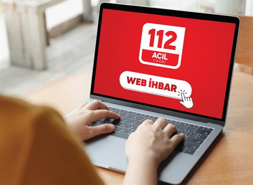112 Web İhbar Sistemi Kullanılmaya Başlandı