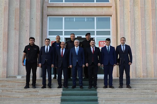 İLİMİZ VALİSİ SAYIN İBRAHİM AKIN'IN MÜDÜRLÜĞÜMÜZÜ ZİYARETİ